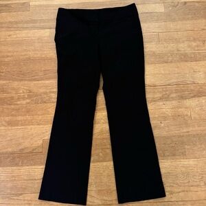 The Limited black mid rise straight leg dress pants size 10 short
 b62